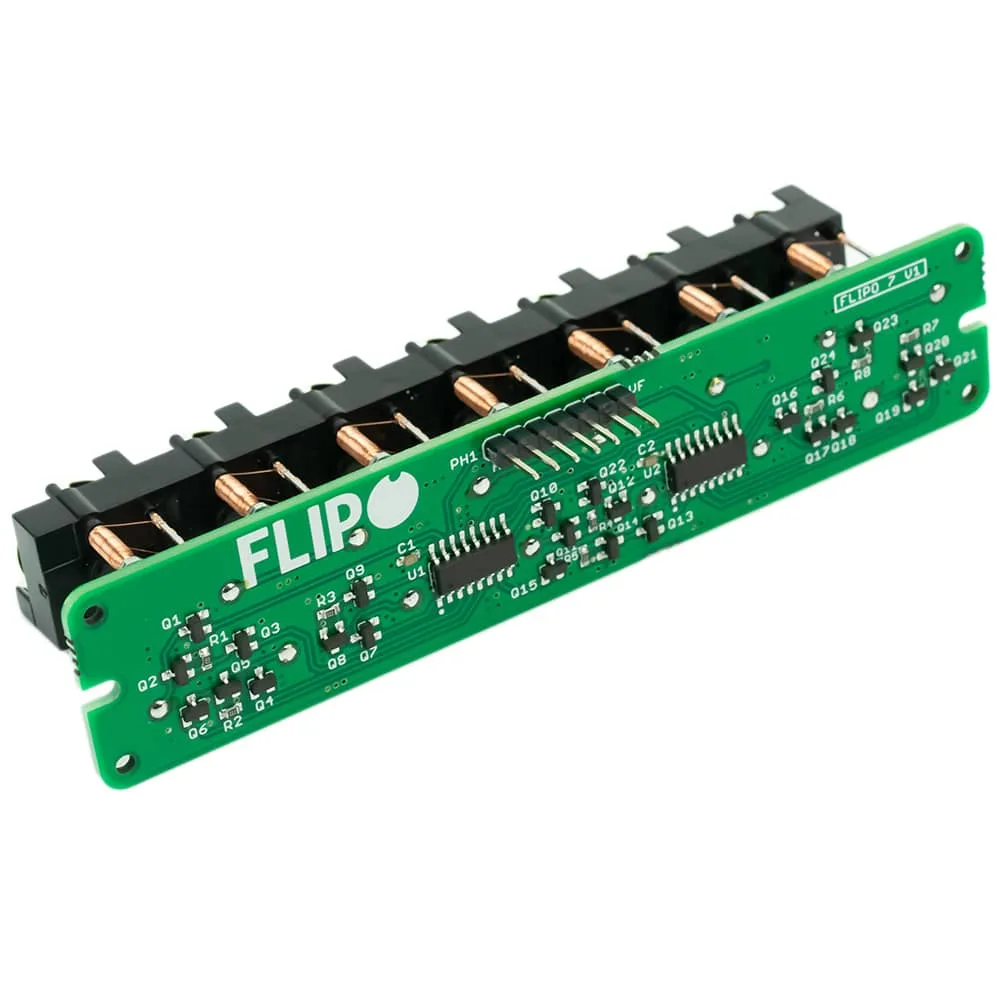Flip-disc 1x7 Display