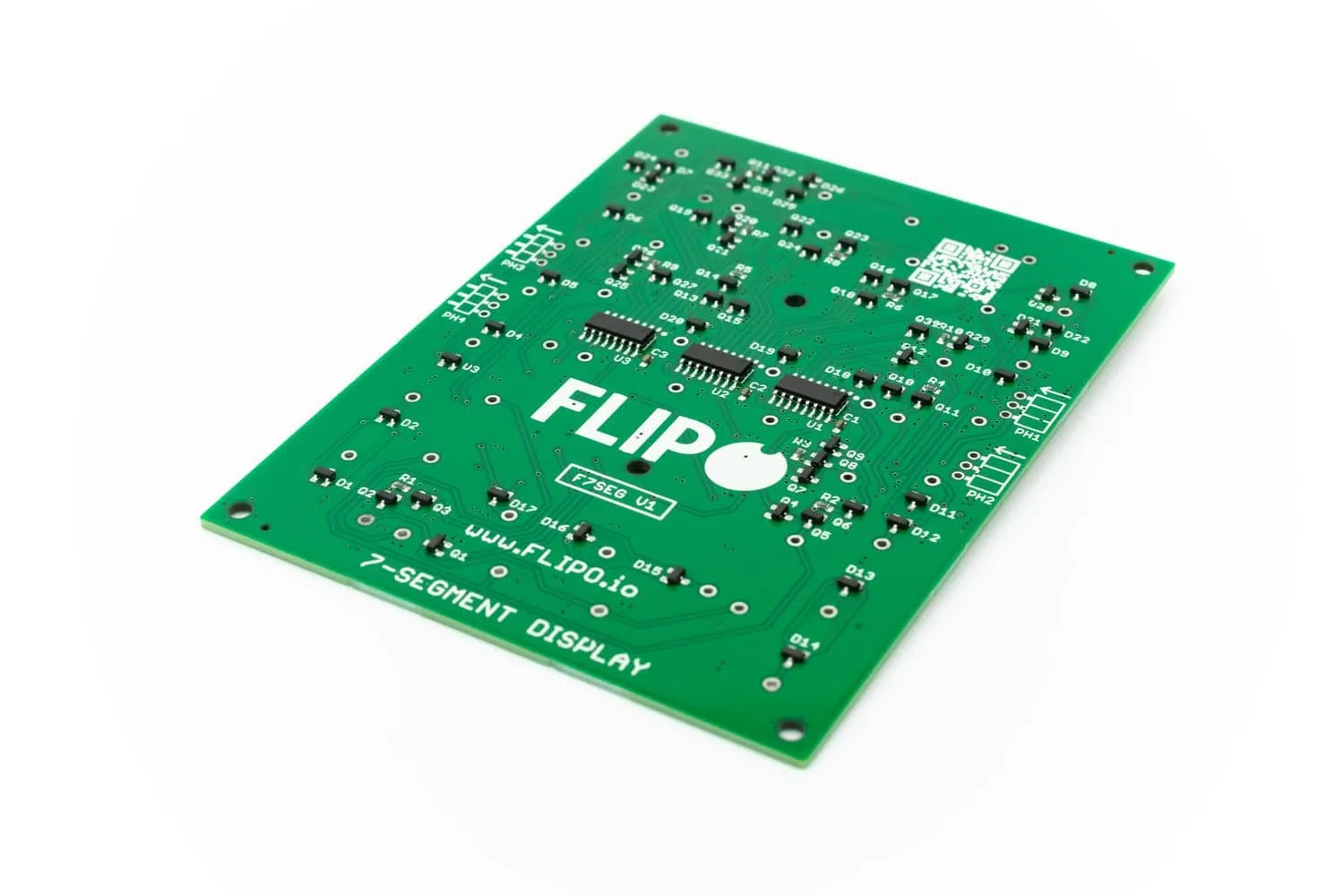 Flip-disc 7-Segment Display