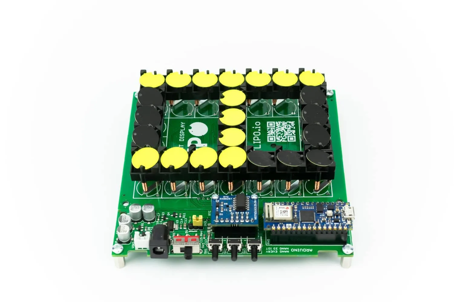 Flip-disc 7-Segment Display