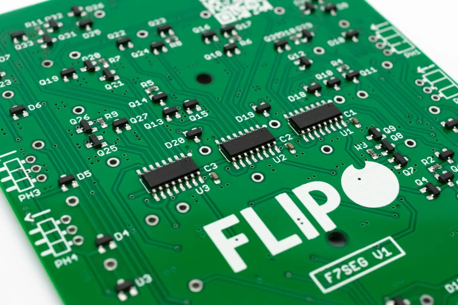 Flip-disc 7-Segment Display