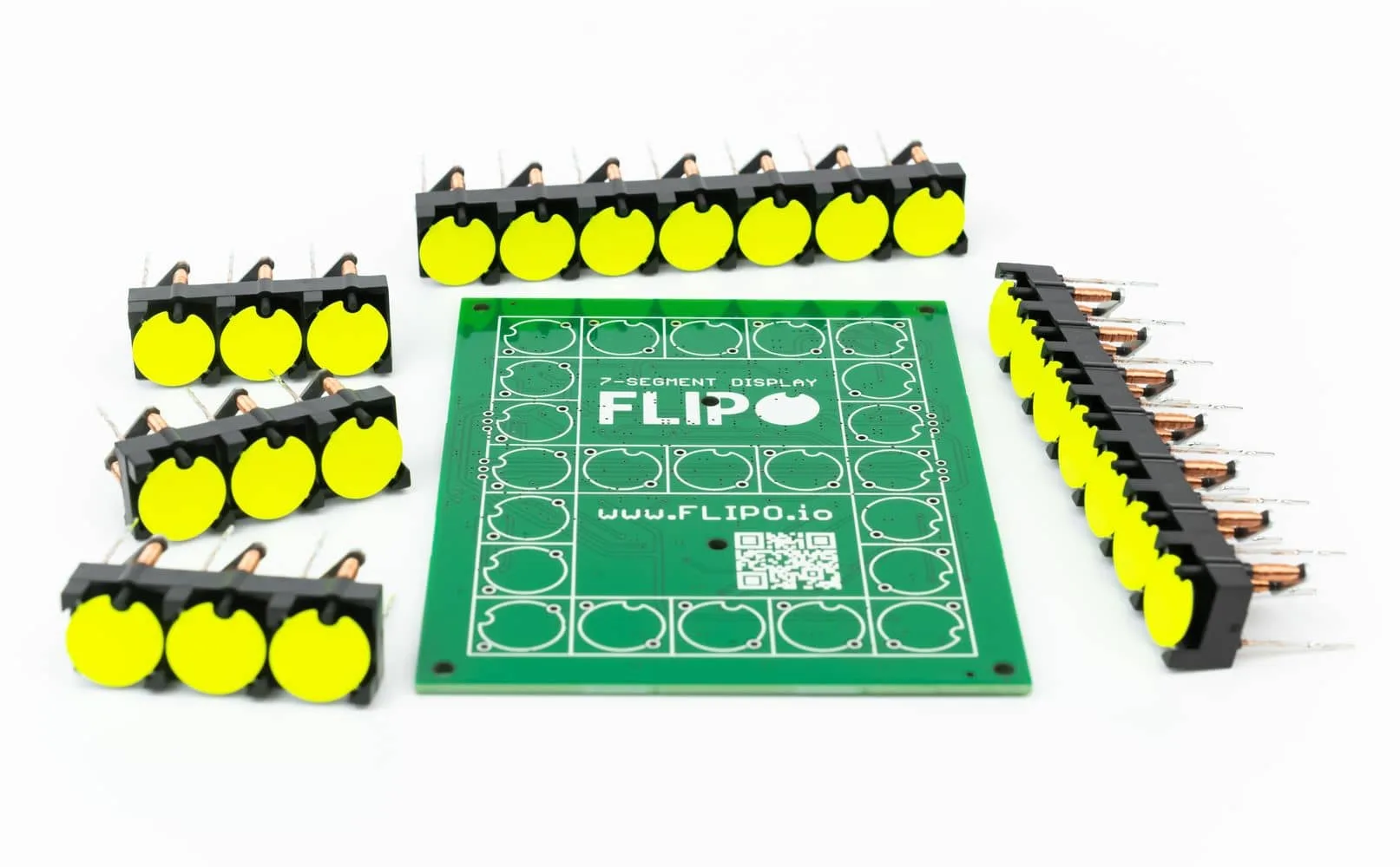 Flip-disc 7-Segment Display