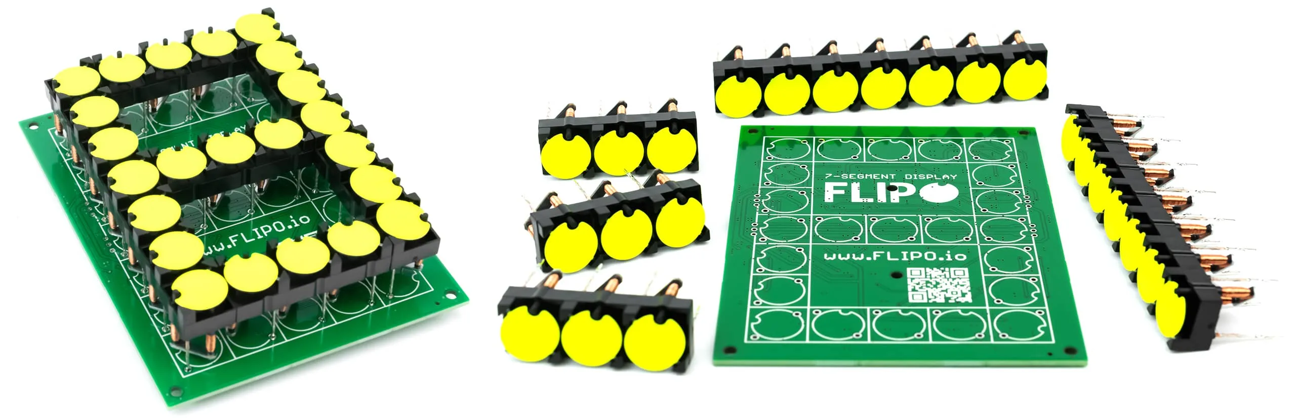 Flip-disc 7-Segment Display Project