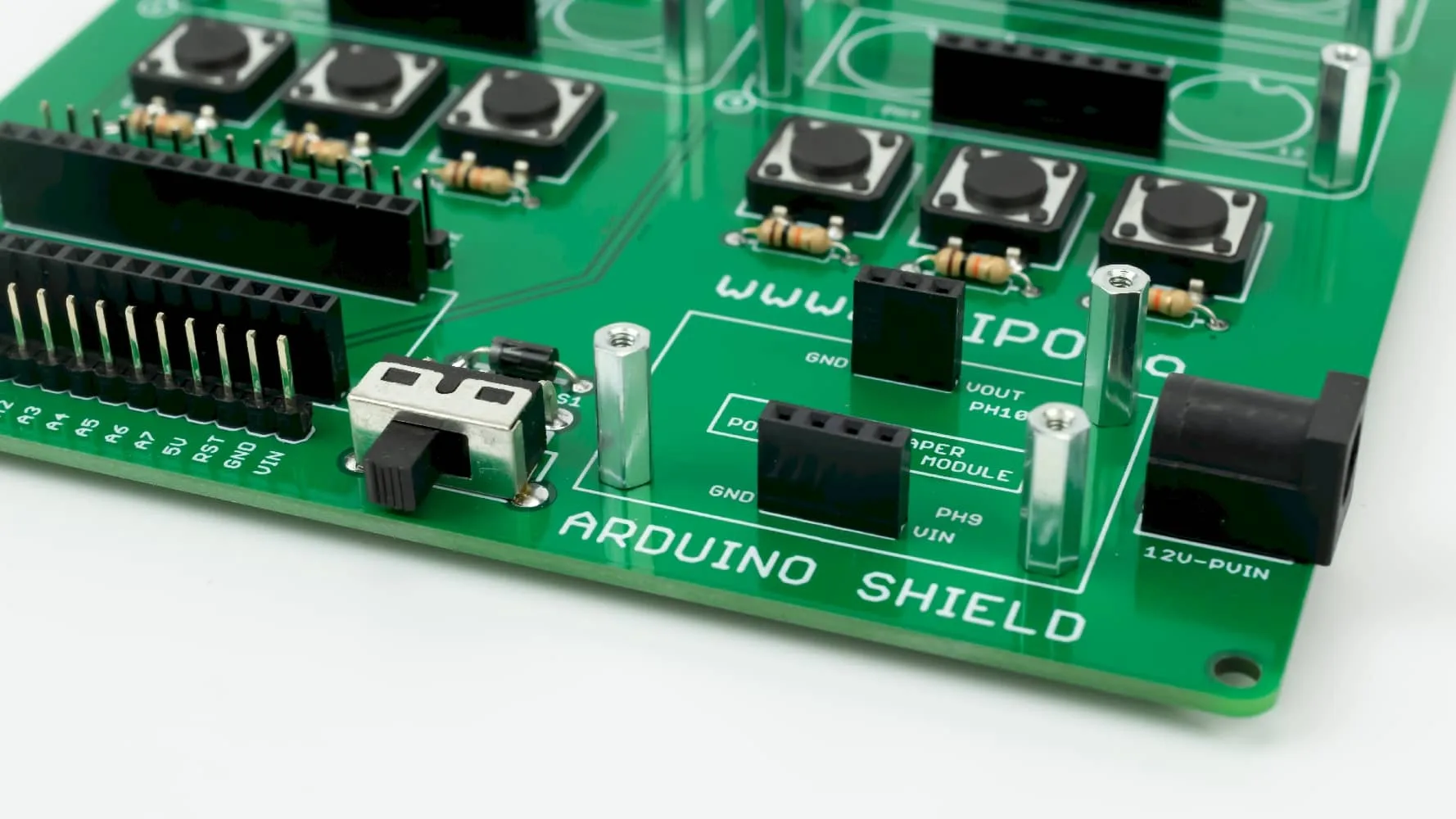 Arduino Shield 4x1x3 Flip-disc Display