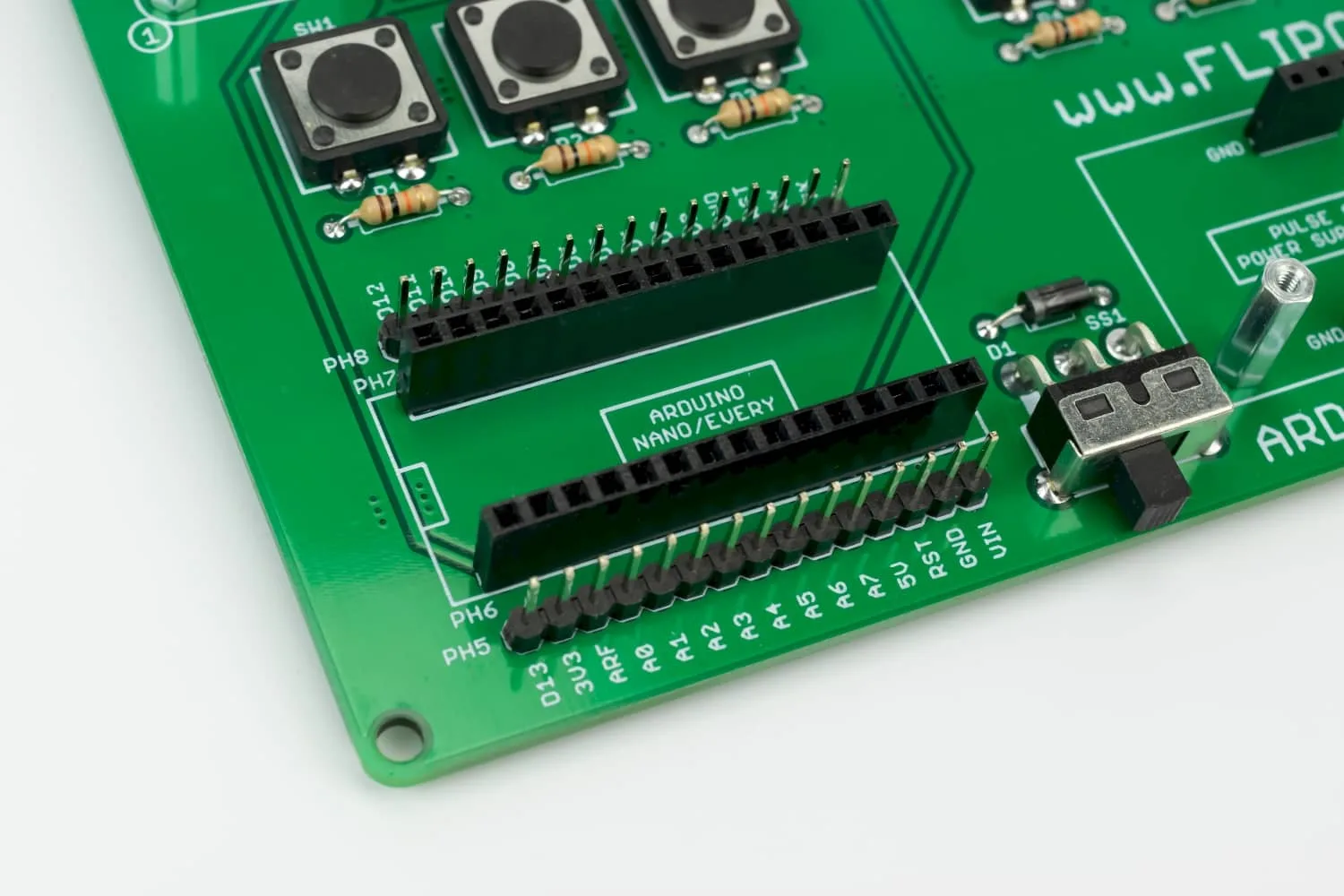 Arduino Shield 4x1x3 Flip-disc Display