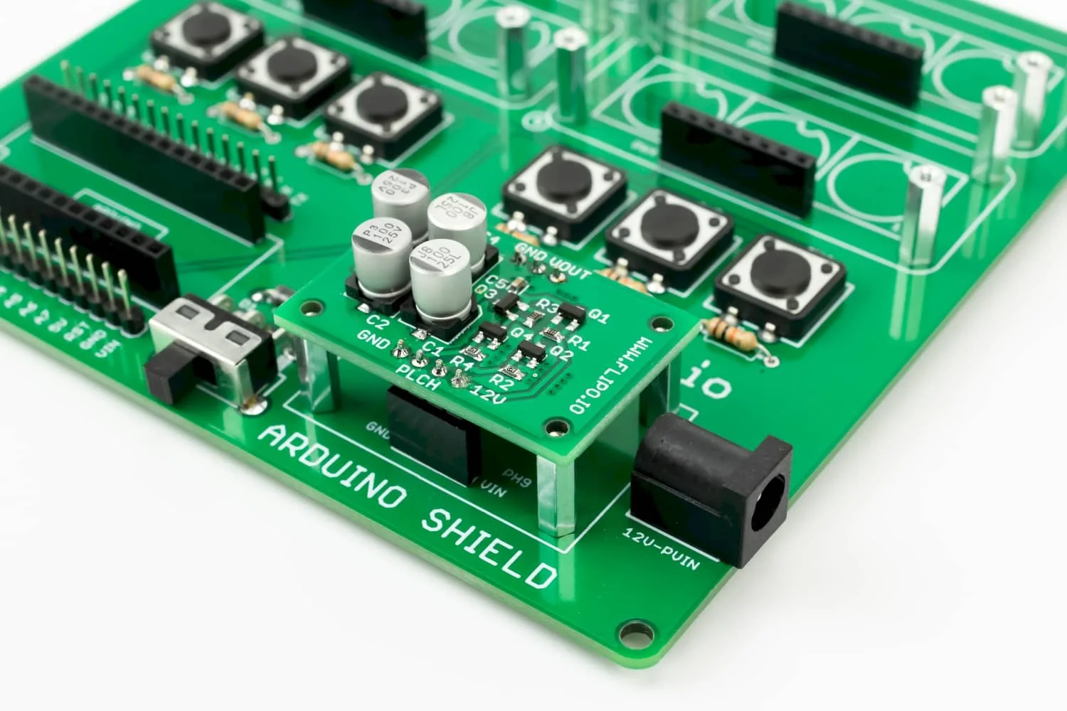 Arduino Shield 4x1x3 Flip-disc Display