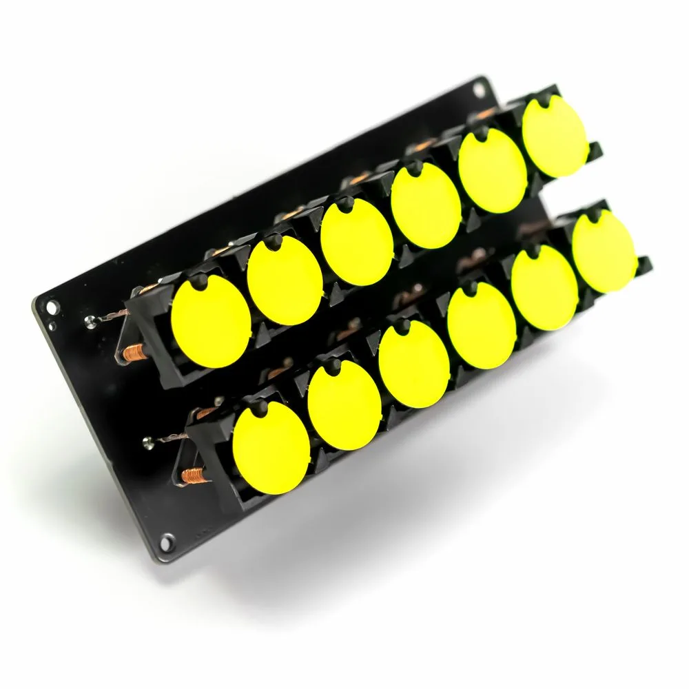 Flip-disc 2x6 Display