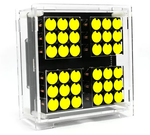 Kickstarter Coming Soon Modular Flip-disc Clock